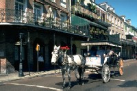 international travel picture of horse carriage